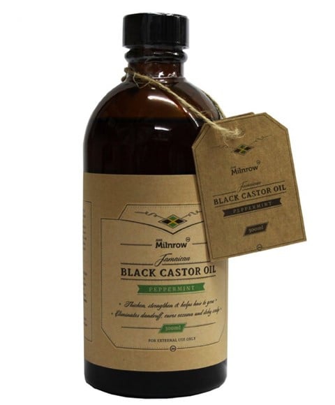 PEPPERMINT JAMAICAN BLACK CASTOR OIL 