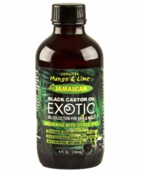 JAMAICAN BLACK CASTOR OIL EXOTIC UNGURAHUI WITH CITRUS SPI