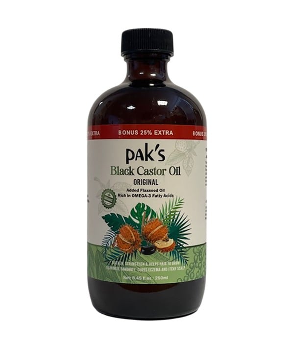 PAKS ORIGINAL BLACK CASTOR OIL 