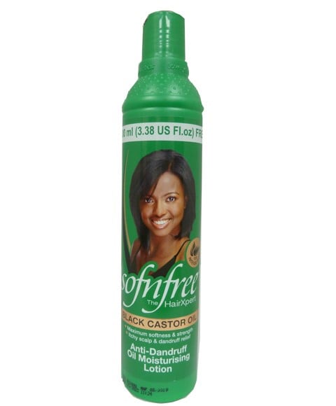 SOF N FREE BLACK CASTOR OIL ANTI DANDRUFF OIL MOISTURISING