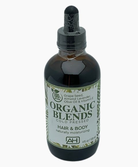 ORGANIC BLENDS COLD PRESSED HAIR AND BODY MOISTURIZING OIL
