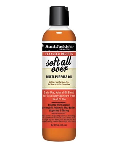 AUNT JACKIES SOFT ALL OVER MULTI PURPOSE OIL 