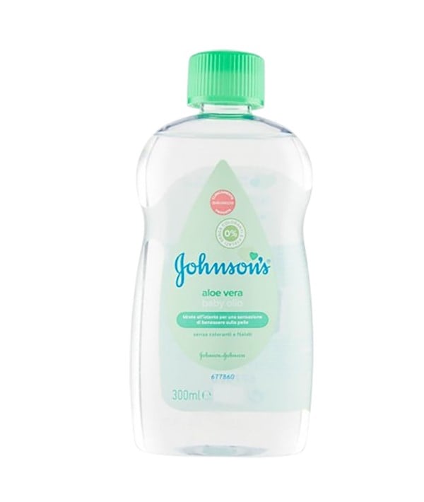 JOHNSONS ALOE VERA BABY OIL 