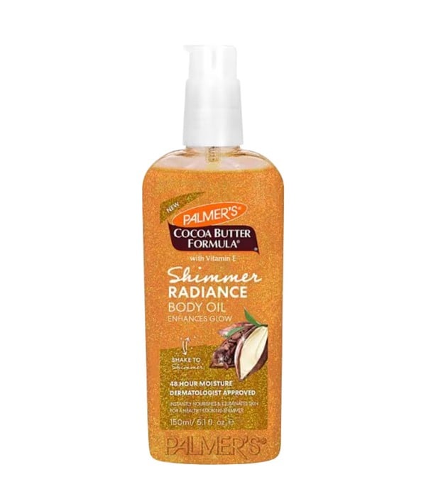 COCOA BUTTER FORMULA SHIMMER RADIANCE BODY OIL 