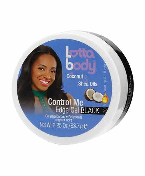 COCONUT AND SHEA OILS CONTROL ME EDGE GEL BLACK 
