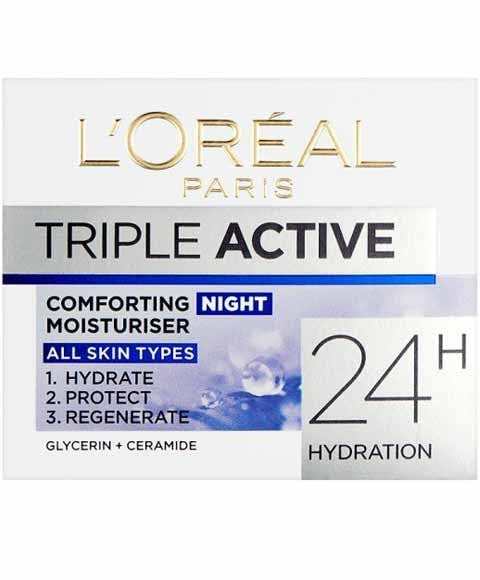 TRIPLE ACTIVE 24H HYDRATION NIGHT MOISTURISER 