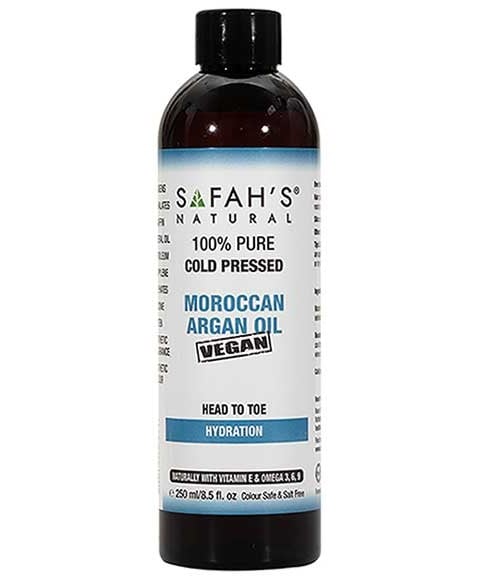 COLD PRESSED HEAD TO TOE HYDRATION MOROCCAN ARGAN OIL 
