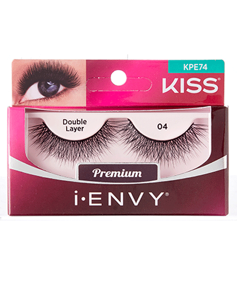 I ENVY PREMIUM REMY HAIR DOUBLE LAYER 04 EYELASHES KPE74 