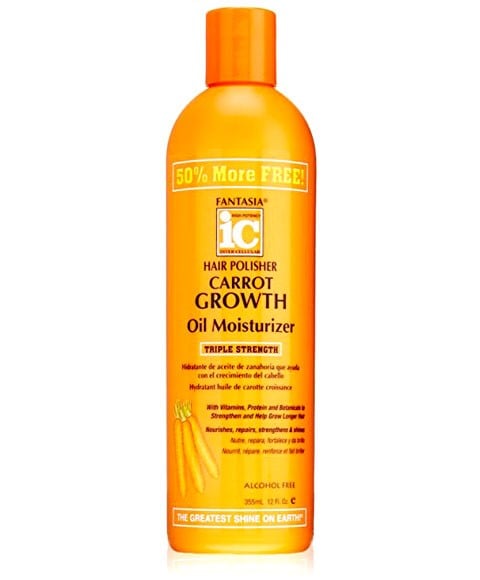 IC FANTASIA HAIR POLISHER CARROT GROWTH OIL MOISTURIZER 