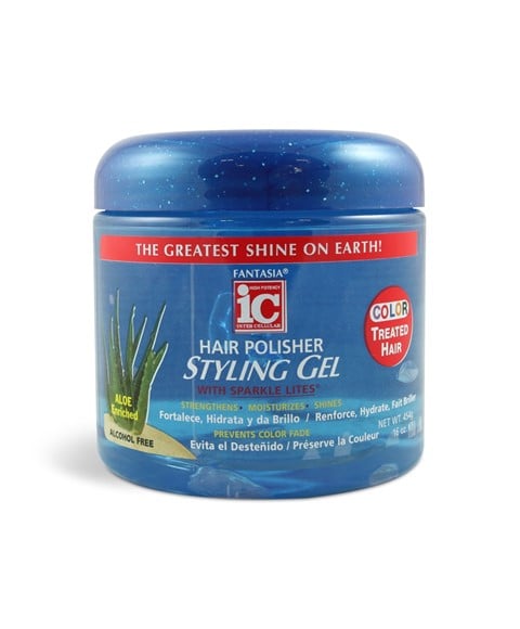 IC FANTASIA HAIR POLISHER STYLING GEL FOR COLOR TREATED HA