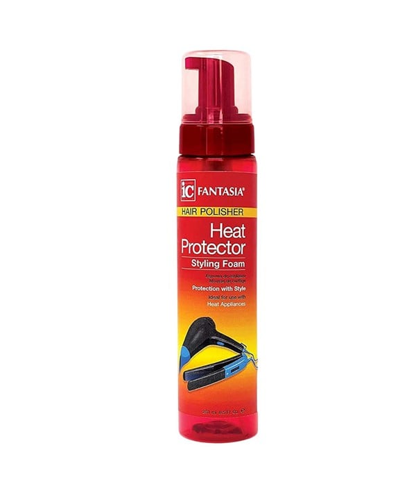 IC FANTASIA HAIR POLISHER HEAT PROTECTOR STYLING FOAM 