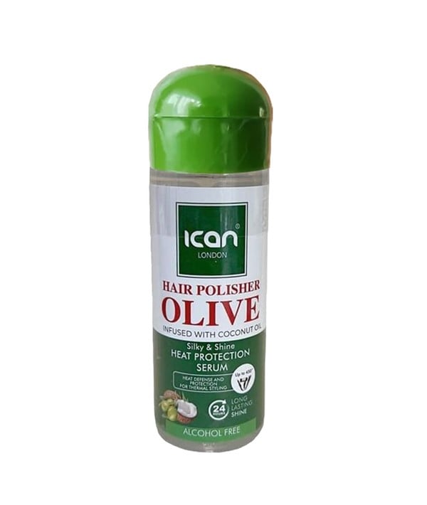 ICAN OLIVE INFUSED WITH COCONUT OIL HEAT PROTECTION SERUM