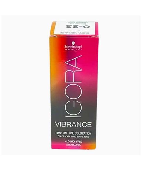 IGORA VIBRANCE TONE ON TONE COLORATION HAIR COLOR 