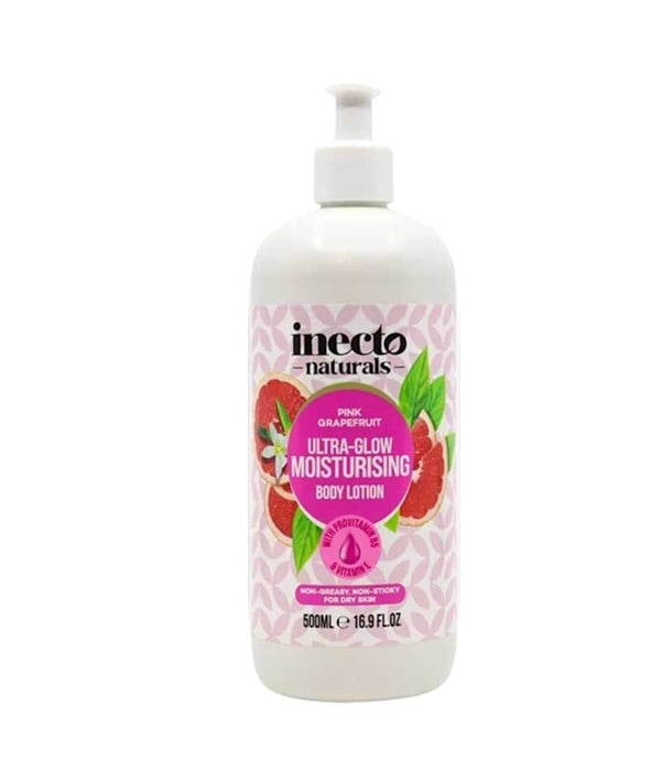 INECTO NATURALS PINK GRAPEFRUIT ULTRA GLOW MOISTURISING BO