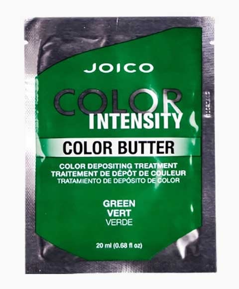 COLOR INTENSITY COLOR BUTTER DEPOSITING TREATMENT GREEN 