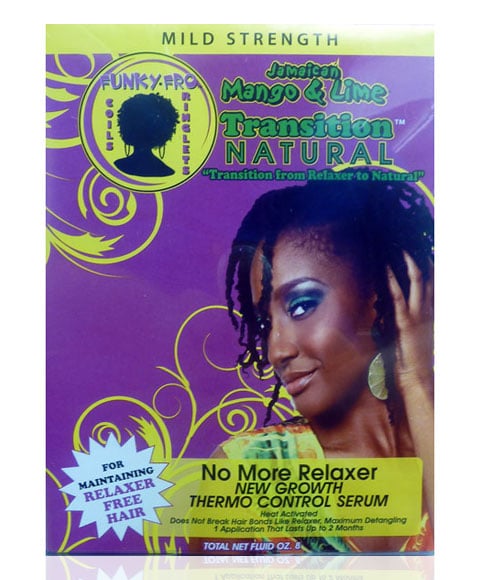 JAMAICAN MANGO AND LIME TRANSITION NATURAL NO MORE RELAXER