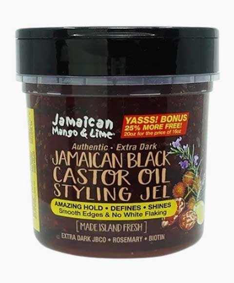 JAMAICAN MANGO AND LIME BLACK CASTOR OIL STYLING JEL 