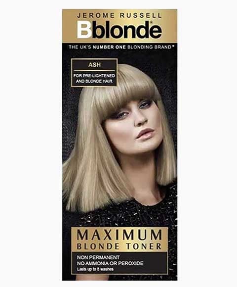 JEROME RUSSELL BBLONDE MAXIMUM BLONDE TONER ASH 