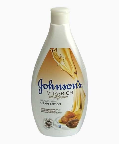JOHNSONS VITA RICH OIL INFUSION REJUVENATING OIL IN LOTION