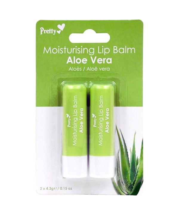 PRETTY MOISTURISING LIP BALM ALOE VERA 