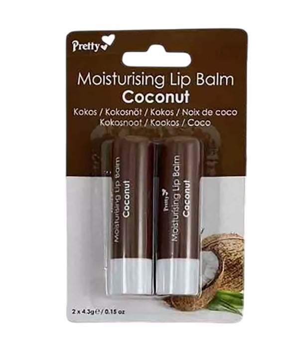PRETTY MOISTURISING LIP BALM COCONUT 