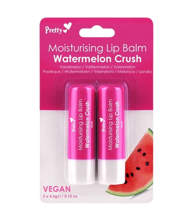 PRETTY MOISTURISING LIP BALM WATERMELON CRUSH 