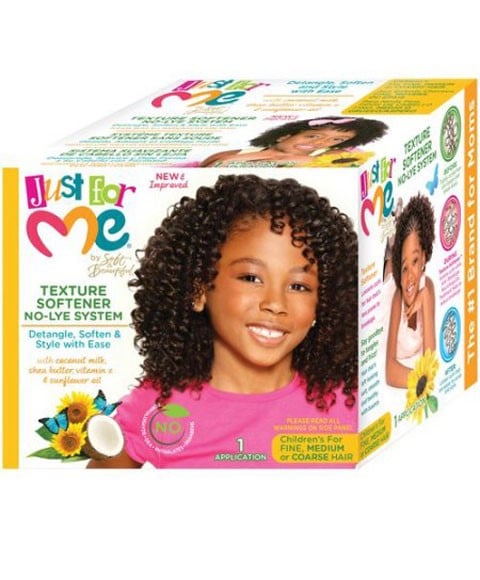 JUST FOR ME TEXTURE SOFTENER NO LYE SYSTEM 