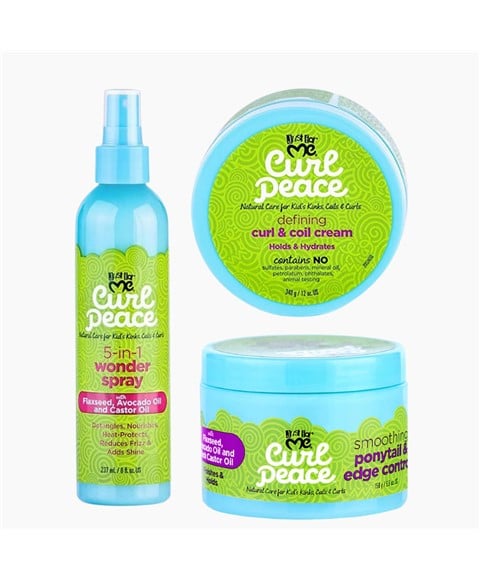 JUST FOR ME CURL PEACE KIDS ADDED MOISTURE BUNDLE 