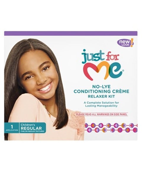 JUST FOR ME NO LYE CONDITIONING CREME RELAXER 