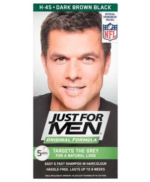 JUST FOR MEN ORIGINAL FORMULA IN HAIR COLOR DARK BROWN BLA