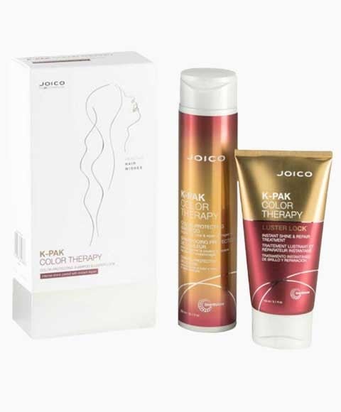 K PAK COLOR THERAPY COLOR SHAMPOO AND LUSTER LOCK GIFT SET