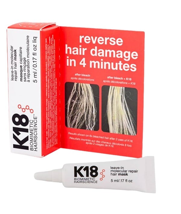 K18 LEAVE IN MOLECULAR REPAIR HAIR MASK 