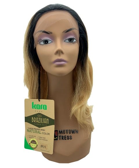 KARA LACE FRONT 100 PERCENT UNPROCESSED BRL15  