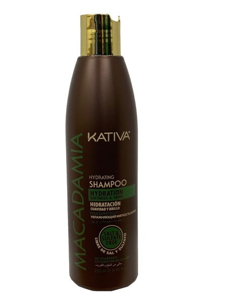 KATIVA MACADAMIA HYDRATING SHAMPOO WITH ORGANIC OIL 