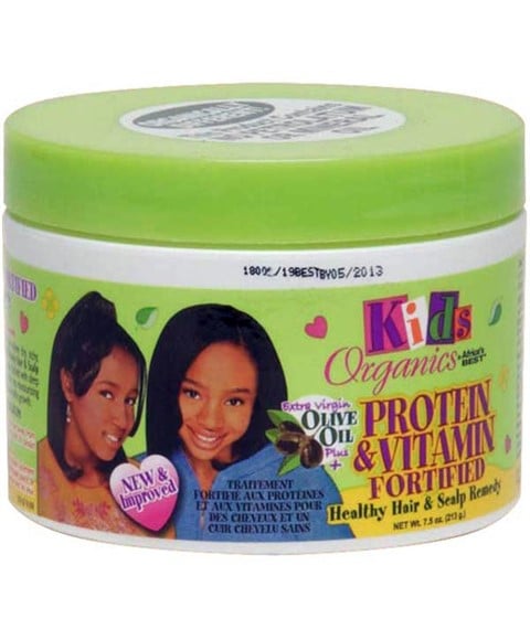 KIDS ORGANICS PROTEIN AND VITAMIN HAIR AND SCALP REMEDY 