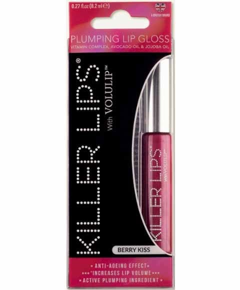 KILLER LIPS WITH VOLULIP BERRY KISS PLUMPING LIP GLOSS 