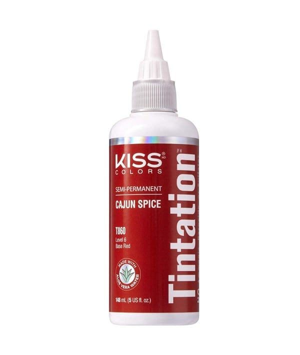 KISS COLORS TINTATION SEMI PERMANENT CAJUN SPICE T860 