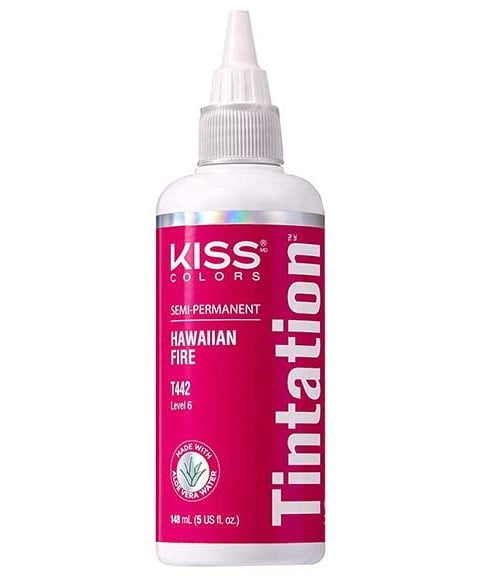 KISS COLORS TINTATION SEMI PERMANENT HAWAIIAN FIRE T442 