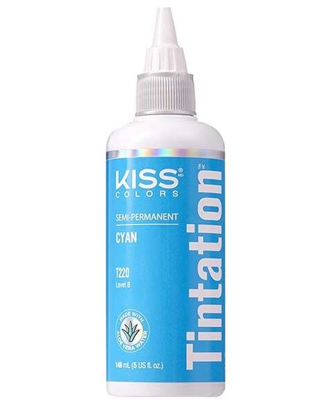 KISS COLORS TINTATION SEMI PERMANENT CYAN T220 