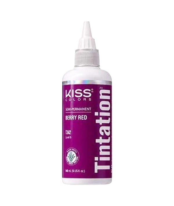 KISS COLORS TINTATION SEMI PERMANENT BERRY RED T342 