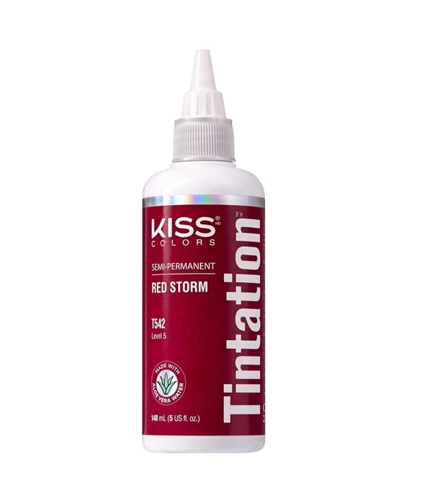 KISS COLORS TINTATION SEMI PERMANENT RED STORM T542 