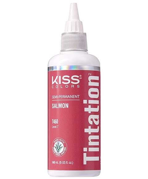 KISS COLORS TINTATION SEMI PERMANENT SALMON T460 