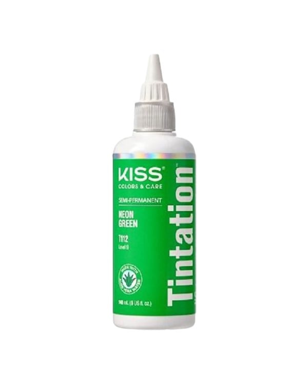 KISS COLORS TINTATION SEMI PERMANENT NEON GREEN T112 