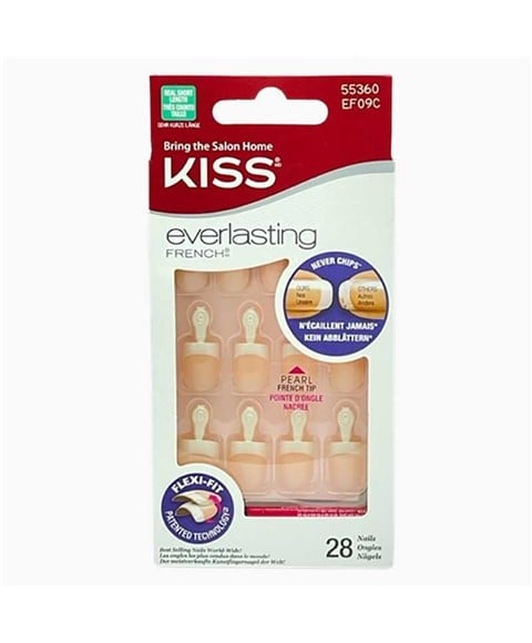 KISS EVERLASTING FRENCH ULTRA COMFORT NAILS EF09C 
