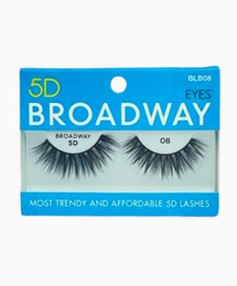 KISS PRODUCTS 5D BROADWAY EYELASHES BLB08 