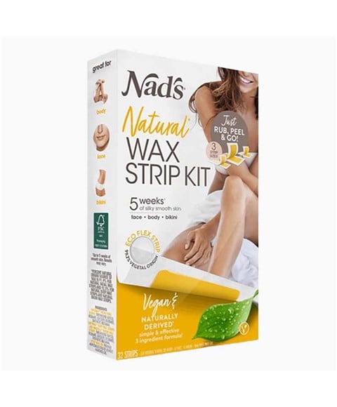 NADS NATURAL WAX STRIP KIT 