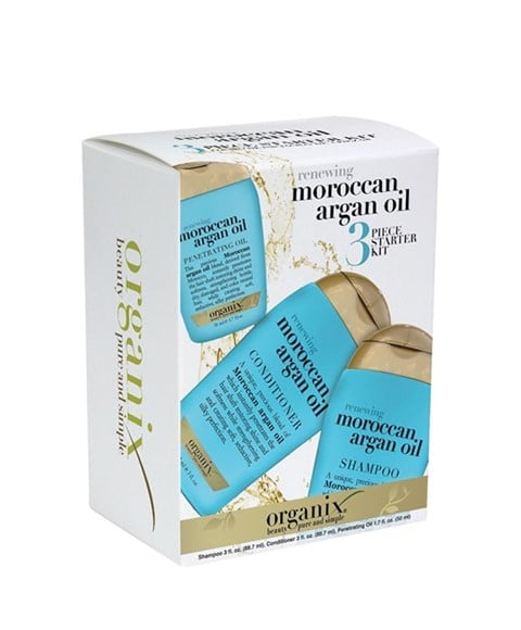 RENEWING MOROCCAN ARGAN OIL 3 PIECE STARTER KIT 