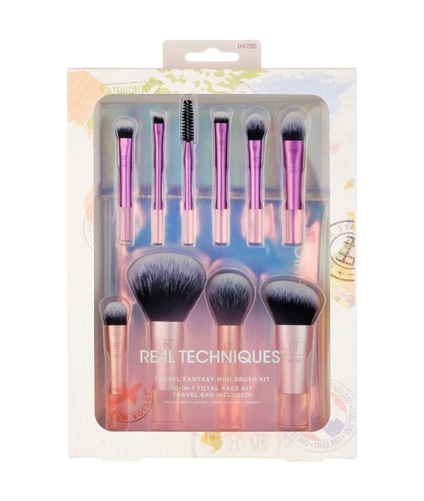 TRAVEL FANTASY 10 IN 1 MINI BRUSH KIT 