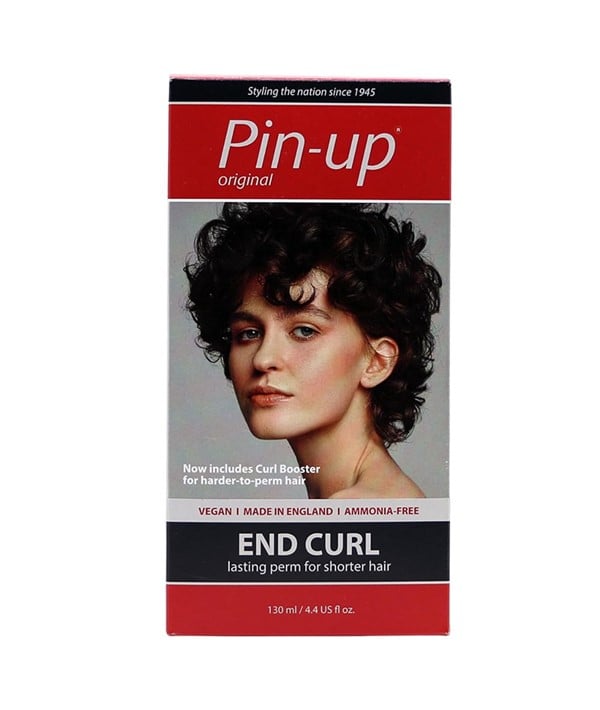 PIN UP ORIGINAL END CURL LASTING PERM KIT FOR SHORT HAIR 