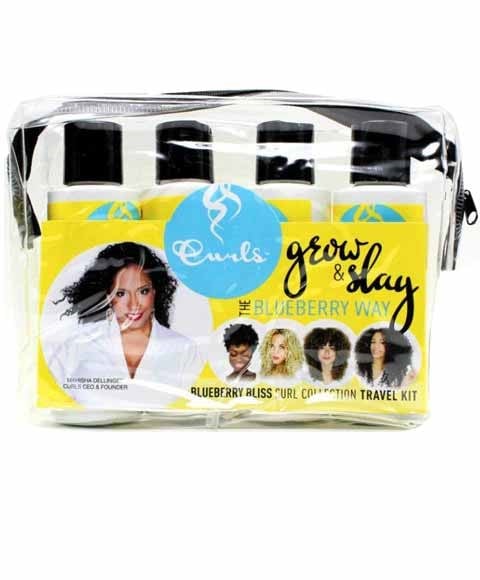 BLUEBERRY BLISS CURL COLLECTION TRAVEL KIT 
